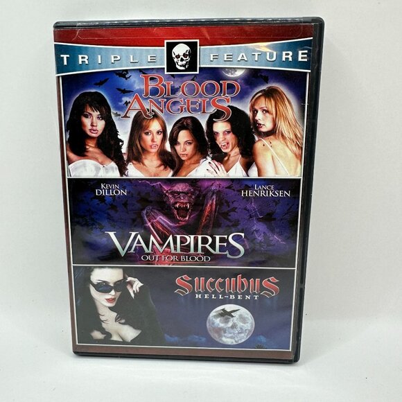 Blood Angels Vampires Out For Blood Succubus HellBent Triple Feature DVD R Rated - Picture 2 of 5